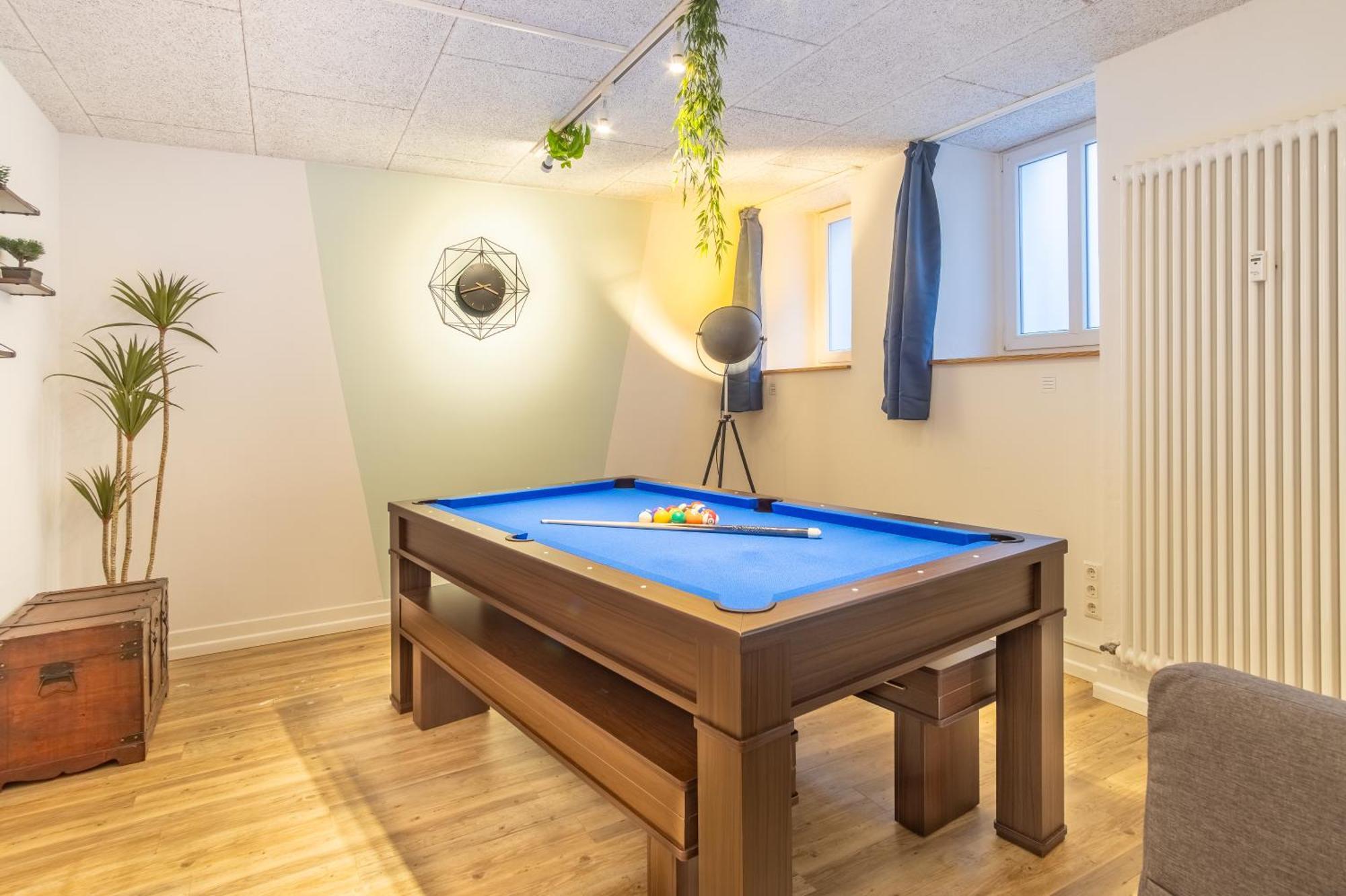 Pool Table Heaven, Workstation, 4K Tv, Netflix Apartment Leipzig Ngoại thất bức ảnh